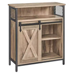VASAGLE Buffet Cabinet Sideboard with Open Compartment