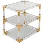 Table d'appoint en acrylique Louisa - SFV2506 - Safavieh Couture