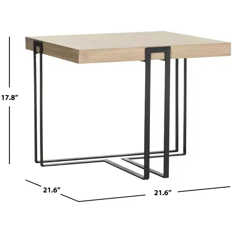 Table d'appoint Pitt - FOX4241A - Beige - Safavieh Couture
