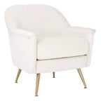 Fauteuil Brienne de style Mid-century - ACH4506 - Safavieh