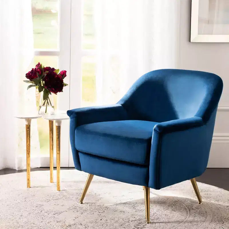 Fauteuil Brienne de style Mid-century - ACH4506 - Safavieh