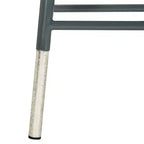 Tabouret de bar trempé argenté Kenzie - FOX3211 - Safavieh Couture