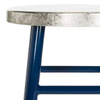 Tabouret de bar trempé argenté Kenzie - FOX3211 - Safavieh Couture