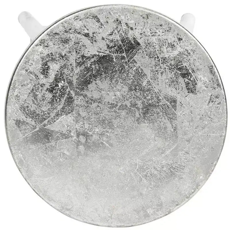 Tabouret de bar trempé argenté Kenzie - FOX3211 - Safavieh Couture
