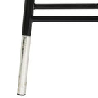 Tabouret de bar trempé argenté Kenzie - FOX3211 - Safavieh Couture
