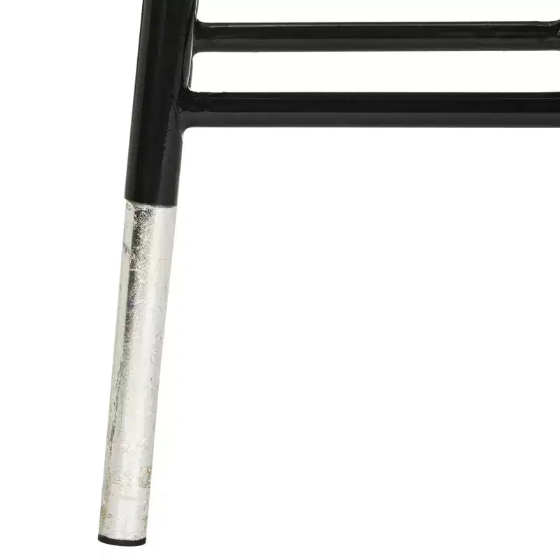 Tabouret de bar trempé argenté Kenzie - FOX3211 - Safavieh Couture