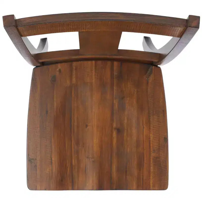 Sergio Dining Chair (Lot de 2) - DCH9215 - Café rustique - Safavieh