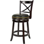 Tabouret de comptoir Butler - FOX7003 - Cappuccino/Noir - Safavieh Couture