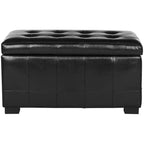Manhattan Small Storage Ottoman - HUD4201 - Safavieh Couture