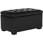 Pouf de rangement compact Manhattan - HUD4201 - Safavieh Couture