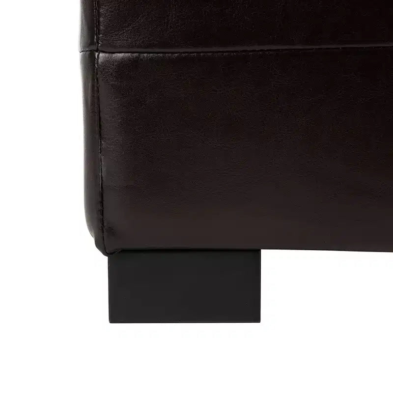 Pouf de rangement compact Manhattan - HUD4201 - Safavieh Couture