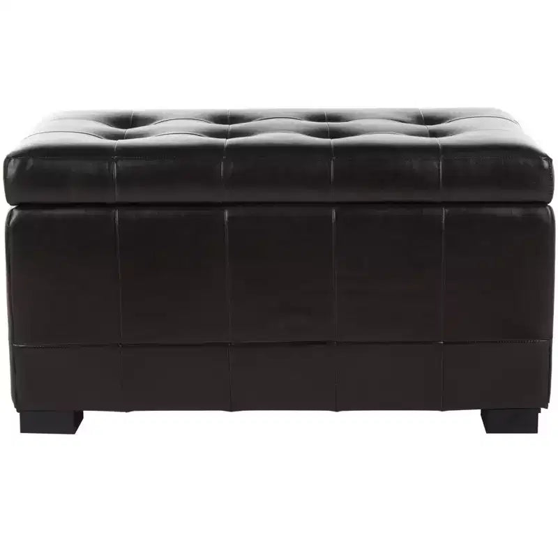 Pouf de rangement compact Manhattan - HUD4201 - Safavieh Couture