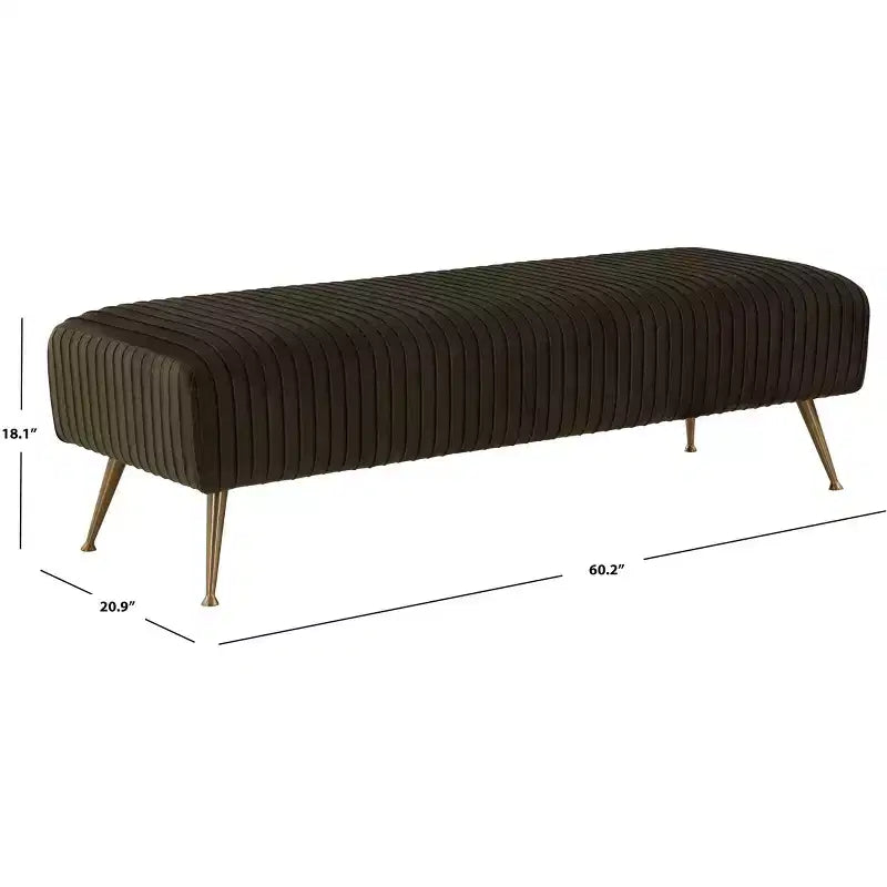 Banc rembourré Salome - KNT7041 - Safavieh Couture