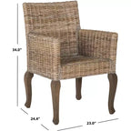 Armando 18 H Chaise de salle à manger (lot de 2) - SEA8019 - Safavieh