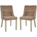 Caprice Dining Chair (Set of 2) - SEA7005 - Grey - Safavieh