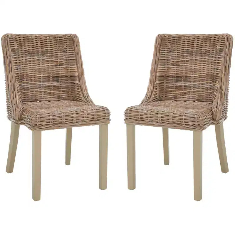 Caprice Dining Chair (Set of 2) - SEA7005 - Grey - Safavieh