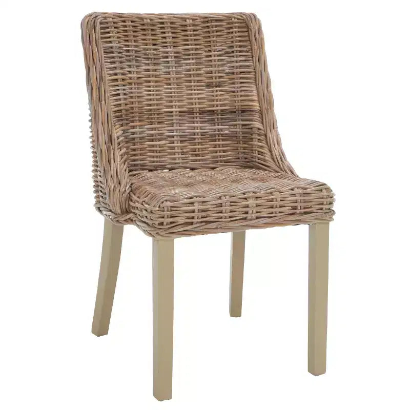 Chaise de salle à manger Caprice (Lot de 2) - SEA7005 - Gris - Safavieh