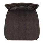 Tabouret de comptoir classique Emma et Oliver Ladderback avec siège en bois