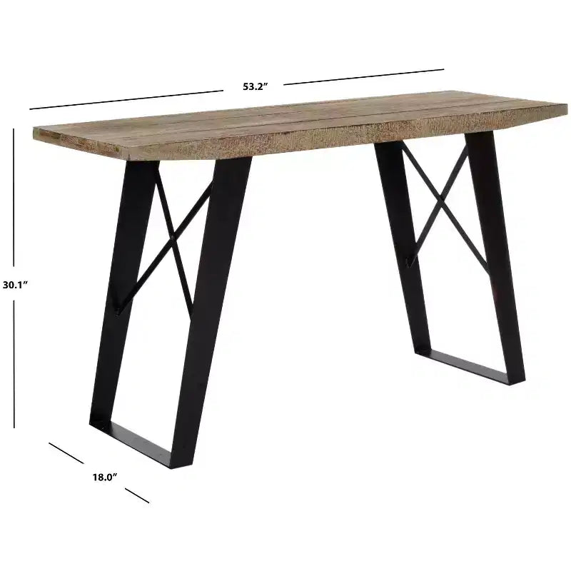 Console Waldo - AMH4131A - Marron - Safavieh Couture