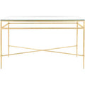 Baumgarten Console Table - AMH8305A - Gold - Safavieh Couture