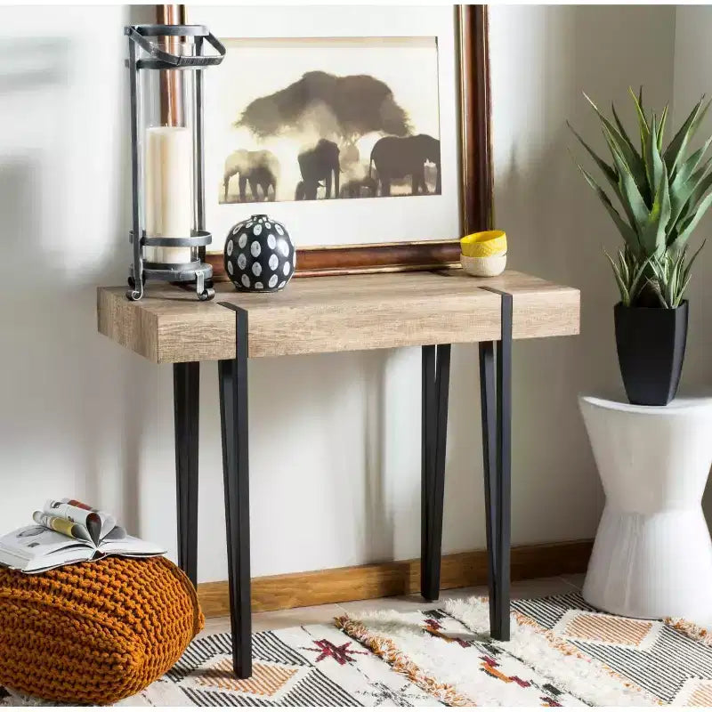 Console Alyssa - CNS7000A - Multicolore/Marron - Safavieh