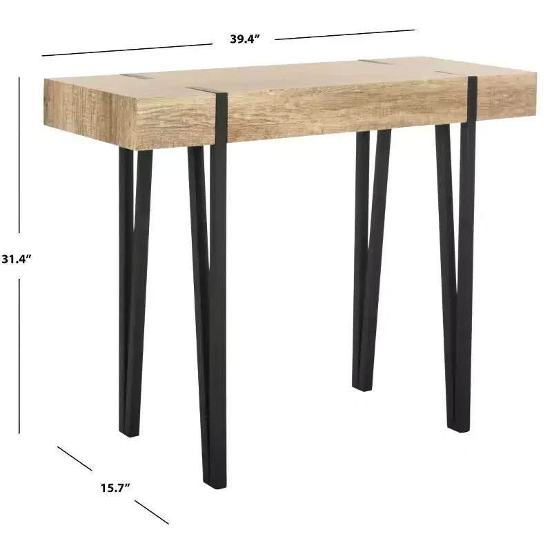 Console Alyssa - CNS7000A - Multicolore/Marron - Safavieh