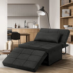 Canapé convertible Lit d'appoint Fauteuil-lit Canapé pliant Pouf Fauteuils inclinables pour le salon