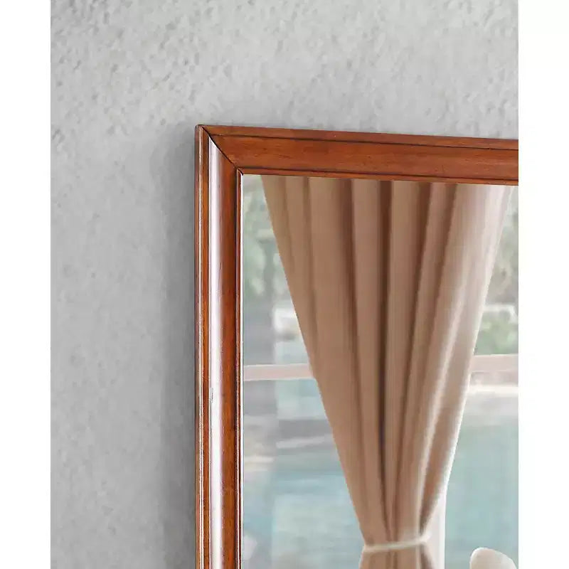 Miroir de commode Passion Furniture LaVita rectangulaire et encadré, 45 po x 33 po