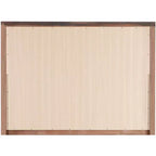 Miroir de commode Passion Furniture LaVita rectangulaire et encadré, 45 po x 33 po