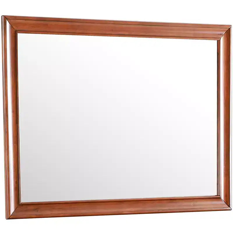 Miroir de commode Passion Furniture LaVita rectangulaire et encadré, 45 po x 33 po