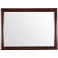 Passion Furniture LaVita 45 in. x 33 in. Modern Rectangle Framed Dresser Mirror