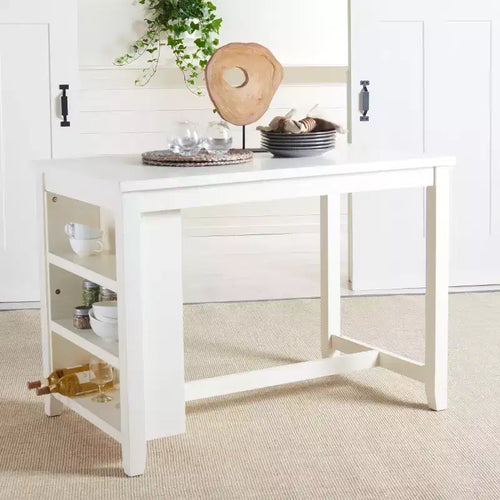 Table comptoir Aero Rectangle - DTB9218 - Blanc - Safavieh