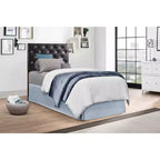 Tête de lit capitonnée double Passion Furniture Super Nova 2
