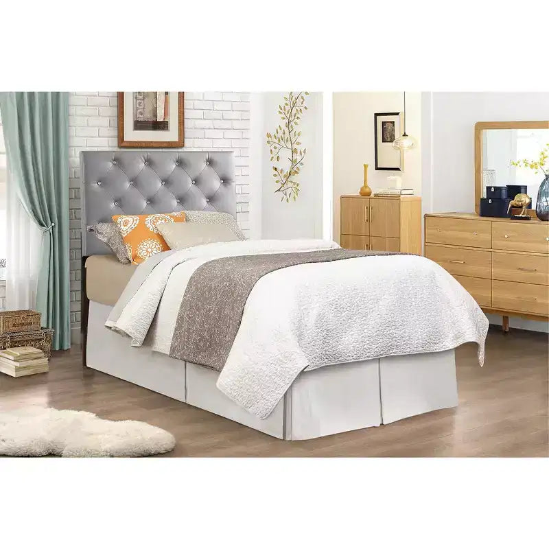 Tête de lit capitonnée double Passion Furniture Super Nova 2