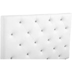 Tête de lit capitonnée double Passion Furniture Super Nova 2