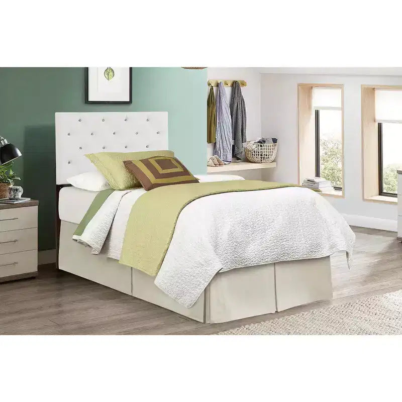 Tête de lit capitonnée double Passion Furniture Super Nova 2