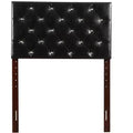 Tête de lit capitonnée double Passion Furniture Super Nova 2