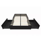 Lit plateforme DHP Maven avec rangement
