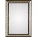 Uttermost Shefford Silver and Bronze 31 x 43 Rectangular Wall Mirror