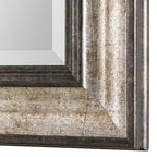 Miroir Mural Rectangulaire Shefford Argent et Bronze 31 x 43 Uttermost