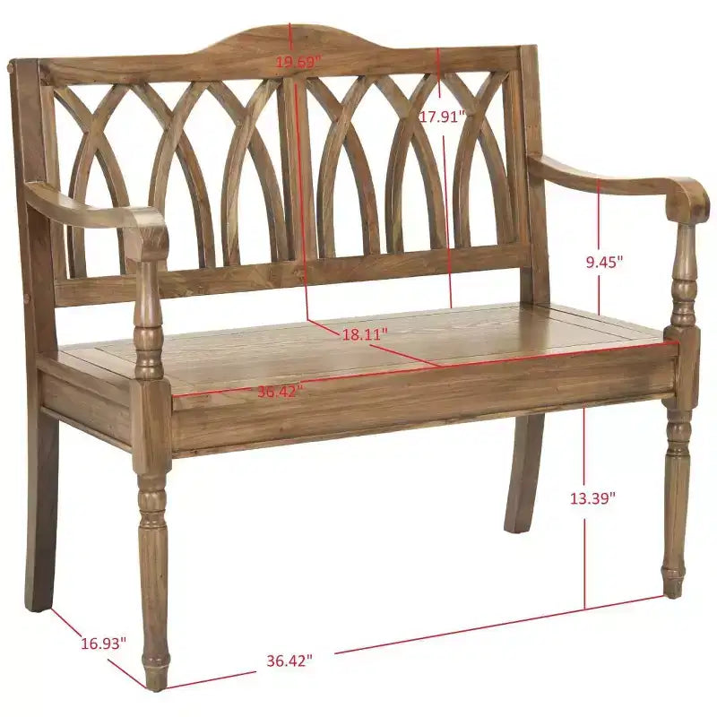 Benjamin Bench - AMH6500 - Safavieh Couture
