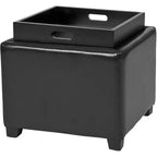 Pouff-tablette Harrison - HUD8233 - Safavieh Couture