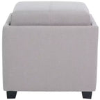Pouff-tablette Harrison - HUD8233 - Safavieh Couture