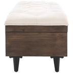 Pouf de cocktail capitonné Liam - OTT6400 - Safavieh