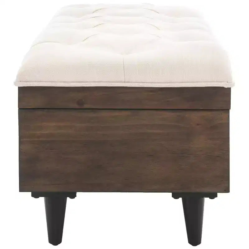 Pouf de cocktail capitonné Liam - OTT6400 - Safavieh