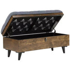 Pouf de cocktail capitonné Liam - OTT6400 - Safavieh