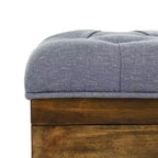 Pouf de cocktail capitonné Liam - OTT6400 - Safavieh