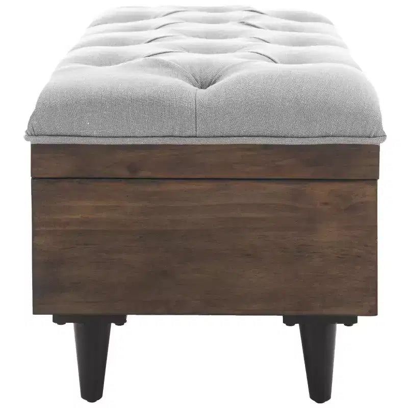 Pouf de cocktail capitonné Liam - OTT6400 - Safavieh