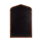 Miroir mural Kate and Laurel Tudor Arch, 24x36, Noyer marron