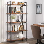 Bibliothèque étagère ouverte à 5 niveaux Lantine 63